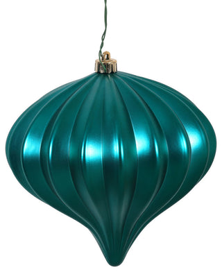 Vickerman 5.7" Matte Onion UV Drilled, Set of 3, Teal