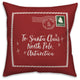 Santa Letter 20"x20" Throw Pillow Cover