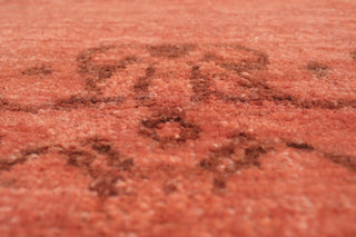 Overdyed Zulfia Rust/Rust Rug, 4'11"x7'2"