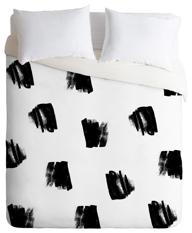 Kelly Haines Messy Dots Duvet Cover Set, King