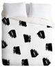 Kelly Haines Messy Dots Duvet Cover Set, King