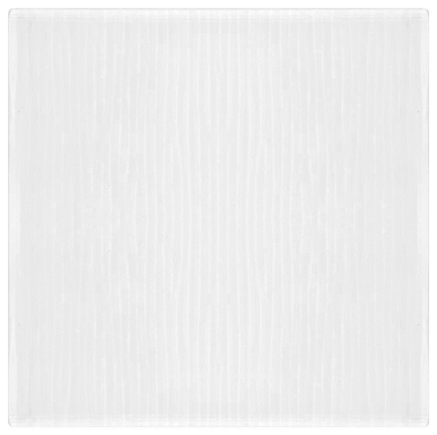 4x4 Wavy Textured Field Tile, True White
