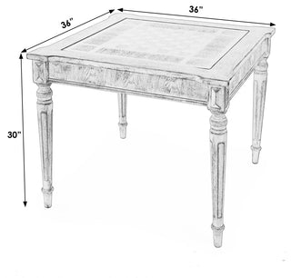 Vincent Antique Beige Multi-Game Card Table