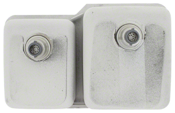 PL315 Offset Double Bowl Stainless Steel Sink