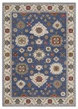 Oriental Weavers Hastings HA06Z Floral Rug, Blue, 5'3"x7'6"