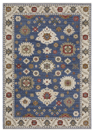 Oriental Weavers Hastings HA06Z Floral Rug, Blue, 5'3"x7'6"