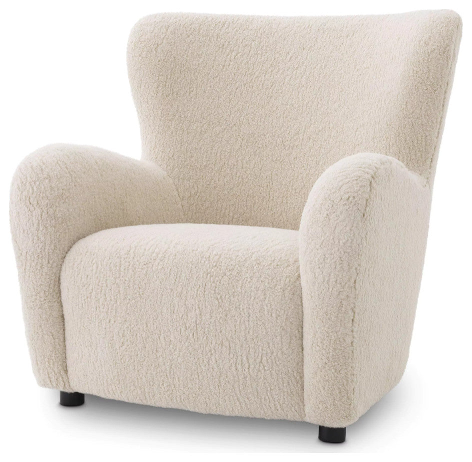 Brisbane Cream Wingback Chair | Eichholtz Svante L