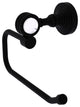 Pacific Grove Euro Style Toilet Tissue Holder with Dot Accent, Matte Black