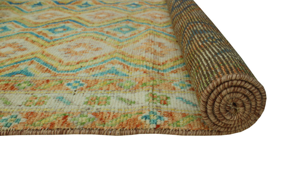 Balochi Verda Rust Rug