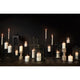 Gamfield 6.1Lx6.1Wx13.4H Medium Black Metal and Glass Lantern