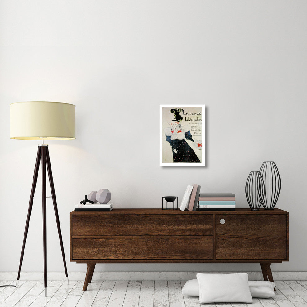 "La Revue Blanche" Digital Paper Print by Henri Toulouse-Lautrec, 18"x24"