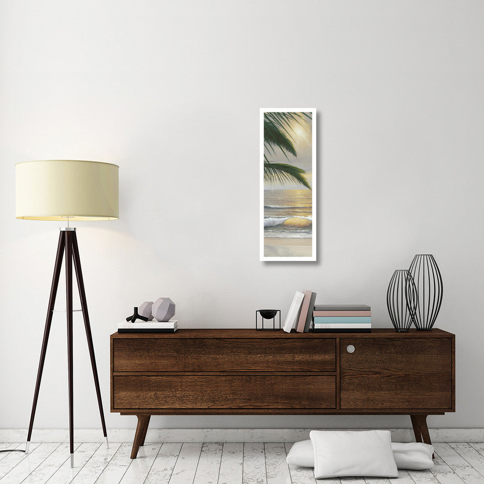 "Paradiso Panel II" Digital Paper Print by Diane Romanello, 14"x38"