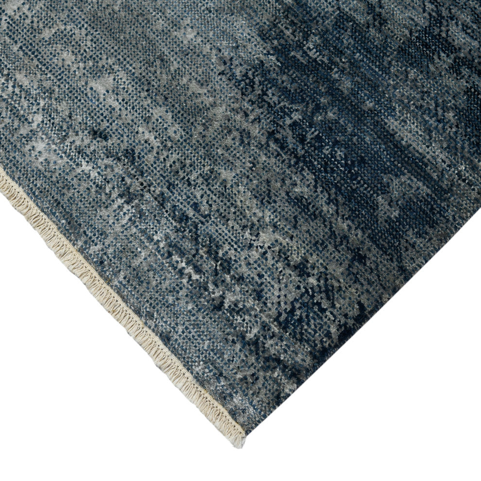 Dazzle Area Rug, Blue, 10' x 14', Abstract