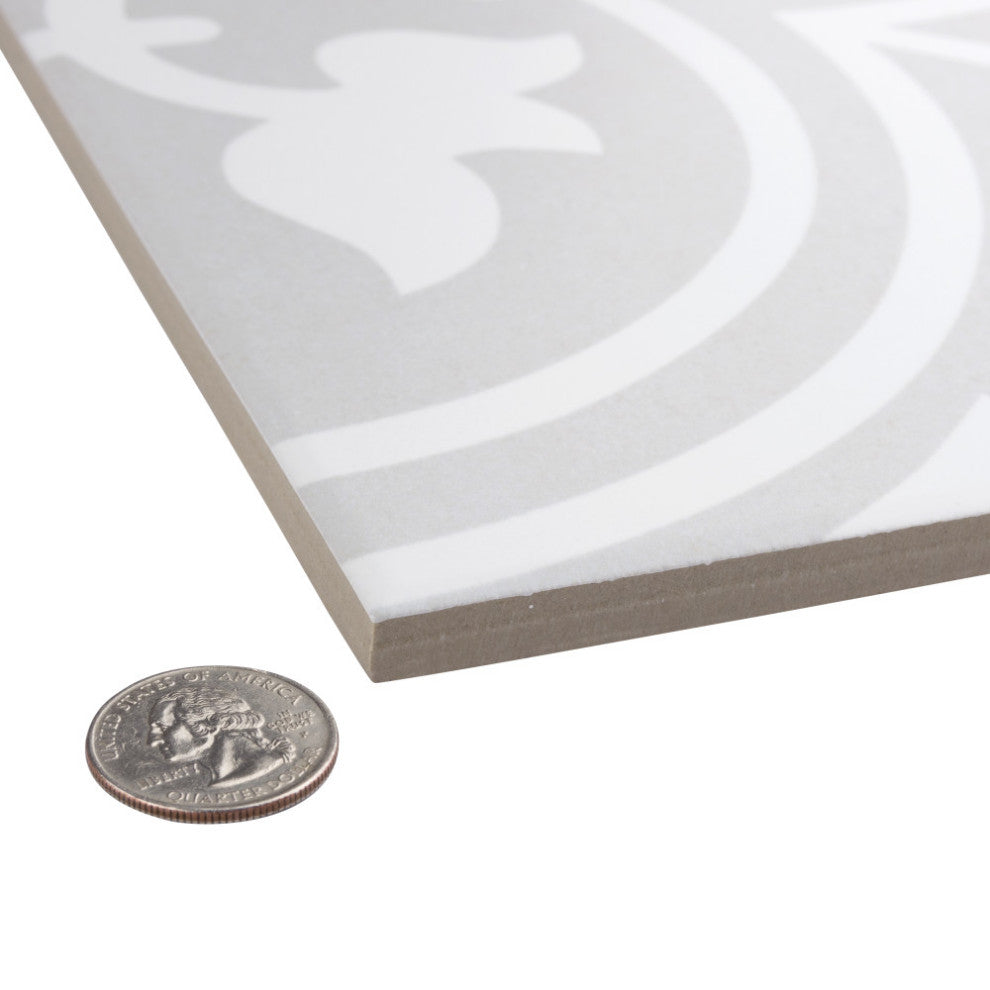 Arte Soft Grey Porcelain Floor and Wall Tile