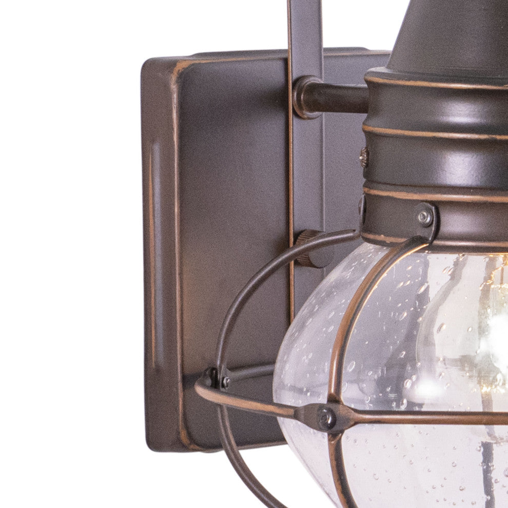 Chatham 8" Outdoor Wall Light Burnished Bronze
