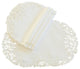 Arietta Embroidered Cutwork Spring Traycloths, 12"x18", Set of 4