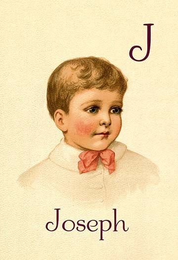 J for Joseph - Fine Art Giclee Print 24" x 36"