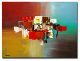 Spanning-Boundaries' Canvas by Cguedez, 12"x16"
