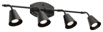 Sylvia Rail Light 4-Light in Black