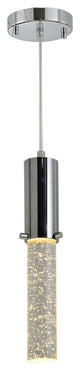 Woodbridge Lighting Pixie Chrome LED Pendant, 1l - 5"d