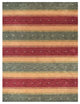 HAND KNOTTED LOOM WOOL ECO - FRIENDLY AREA RUGS  - Green Gold,Contemporary
