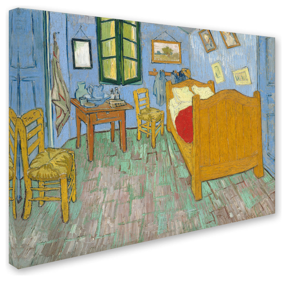 Van Gogh 'The Bedroom' Canvas Art, 19 x 14