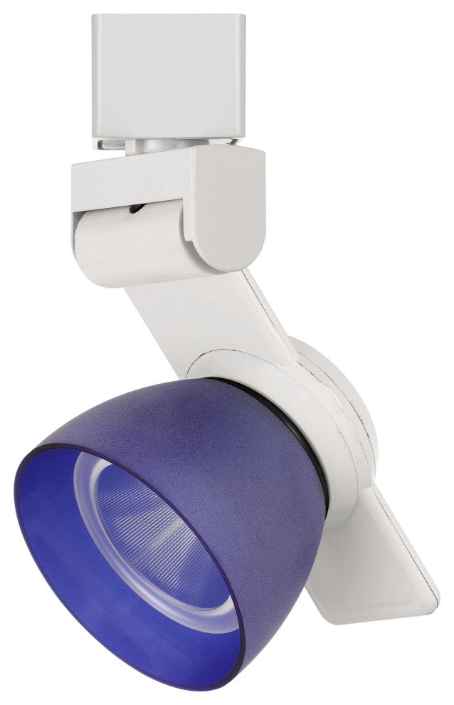 12W LED Track Fixture, Blue Frost