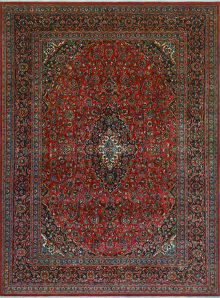 Fine Vintage Distressed Berker Red/Brown Rug, 9'5 x 12'9