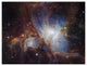 "Deep infrared view of the Orion Nebula from HAWK-I" Paper Art, 42"x32"