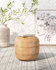 Ottoman Accent Chair, Jute Rope, Natural, Living Lounge Cafe Lobby Hospitality