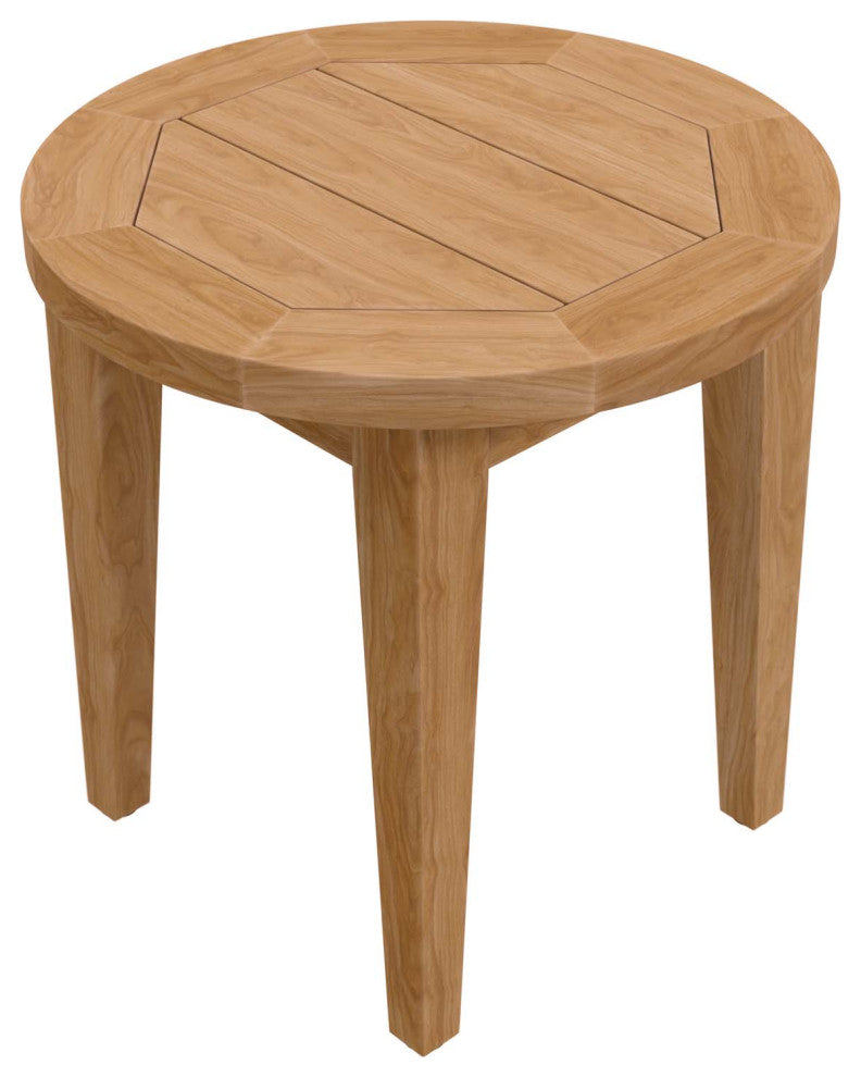 Brisbane Teak Wood Outdoor Patio Side Table