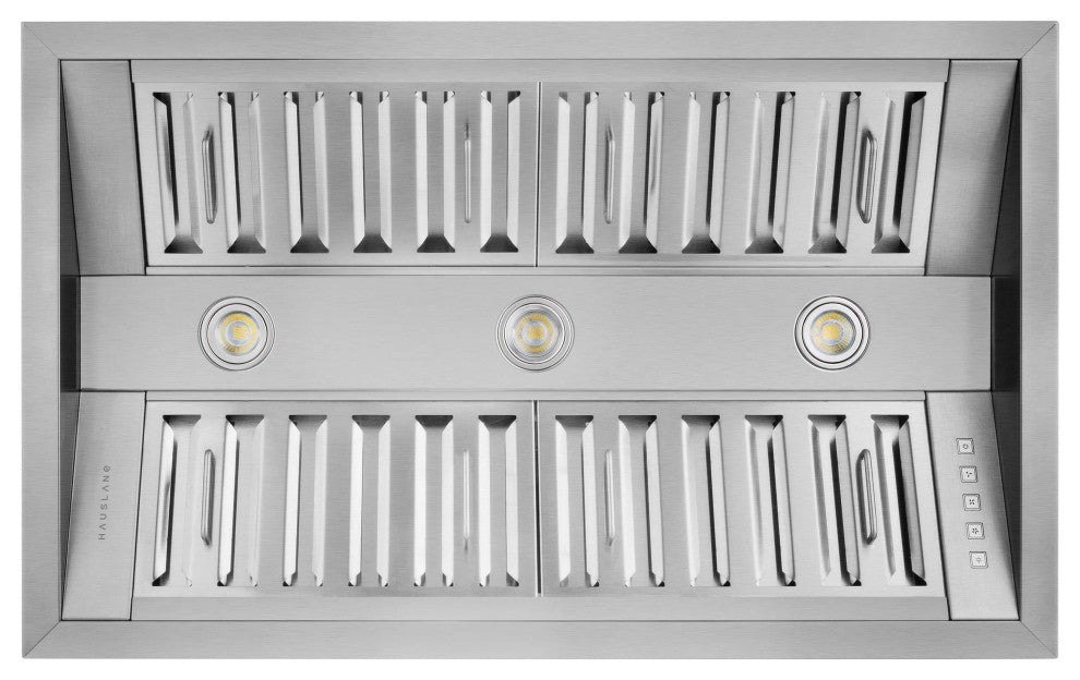 Hauslane | Pro-Style IN-R300 Built-In Range Hood, 21"? Deep, Stainless Steel, 40"