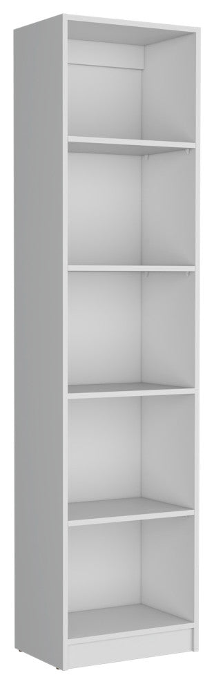 Trues 3 Piece Living Room Set with 3 Bookcases, White