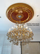 Artistry Lighting, Round 51" Antique Gold Ceiling Medallion (ART13-CF-096)