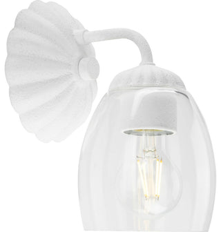 Quillan Collection Transitional Bath and Vanity Light, White Plaster