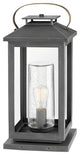 Hinkley Atwater Large Pier Mount Lantern 12V, Ash Bronze