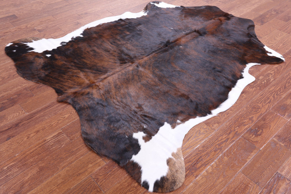 Brindle Natural Cowhide Rug 6' 11" X 6' 3" C2200