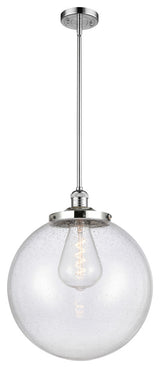 Beacon Pendant, Polished Chrome, Seedy