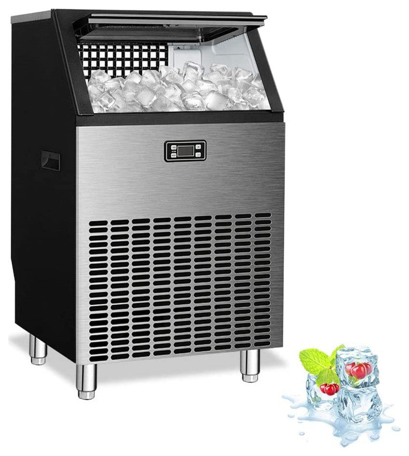 Commercial Ice Maker Machine,Freestanding Ice Cube Maker
