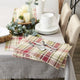 DII Homespun Plaid Table Runner