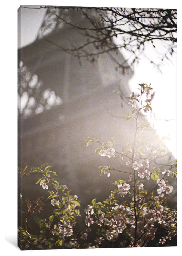 "Eiffel Tower in Spring" by Laura Marshall, 26x18x1.5