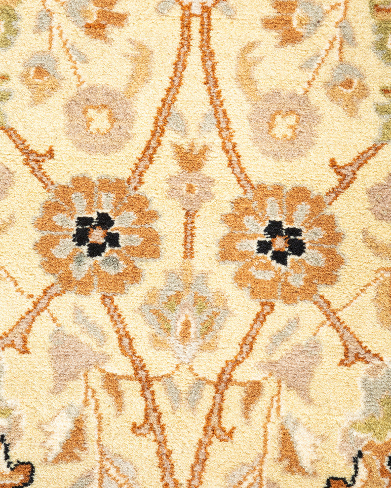 Mogul, One-of-a-Kind Hand-Knotted Area Rug Beige, 3' 1" x 8' 1"
