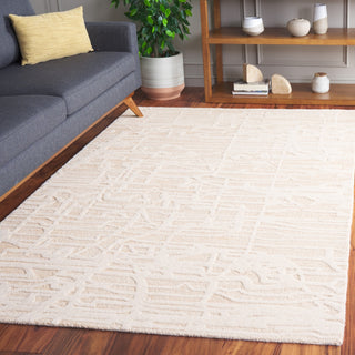 Safavieh Couture Ebony Collection EBN124 Rug, Gold/Ivory, 6'x9'