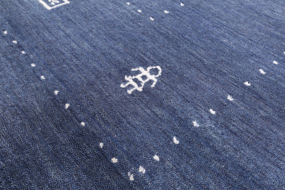 Persian Gabbeh Handmade Wool Rug 9' 0" X 12' 0" Q11364