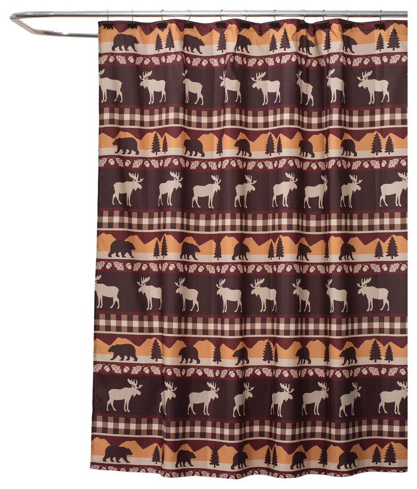 Timberline Fabric Shower Curtain