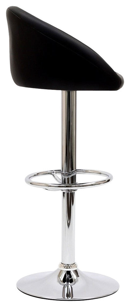 Modern Contemporary Dining Kitchen Bar Stool Black
