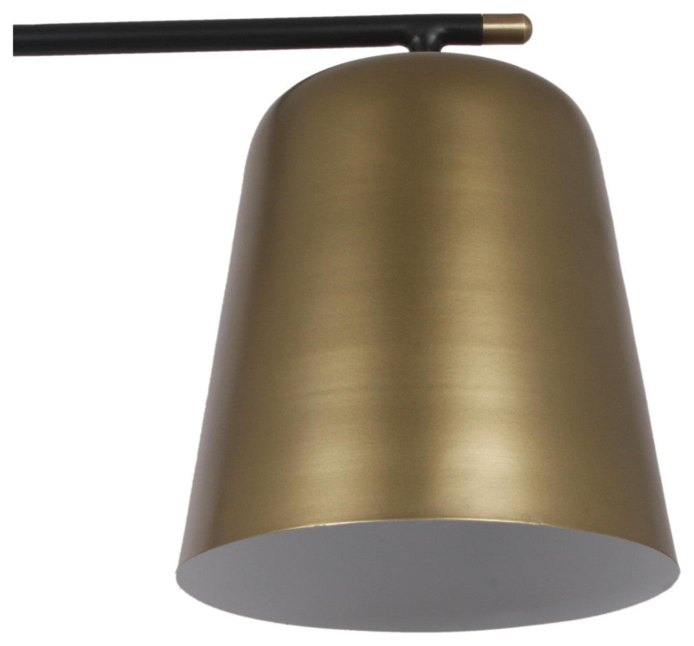 Contemporary Sticks Floor Lamp - Yellow