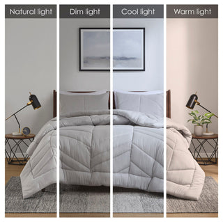 Intelligent Design Remy Quilted Chevron Comforter Set