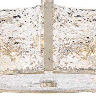 Fredrick Ramond Florian Medium Semi-Flush Mount, Glacial
