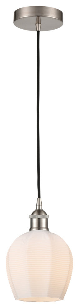 Innovations 616-1P-SN-G461-6 1-Light Mini Pendant, Brushed Satin Nickel